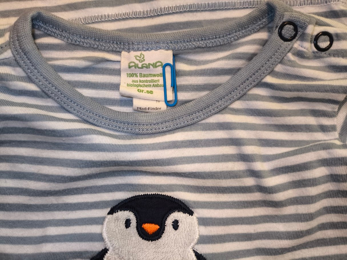 Alana Langarmshirt Pinguin