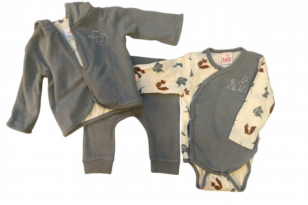 BO Baby Set mit Wendejacke & Body