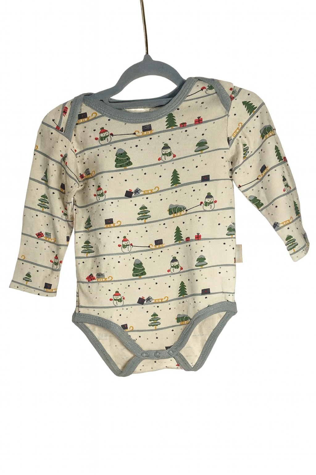 Pusblu Langarmbody Weihnachtsmotiv