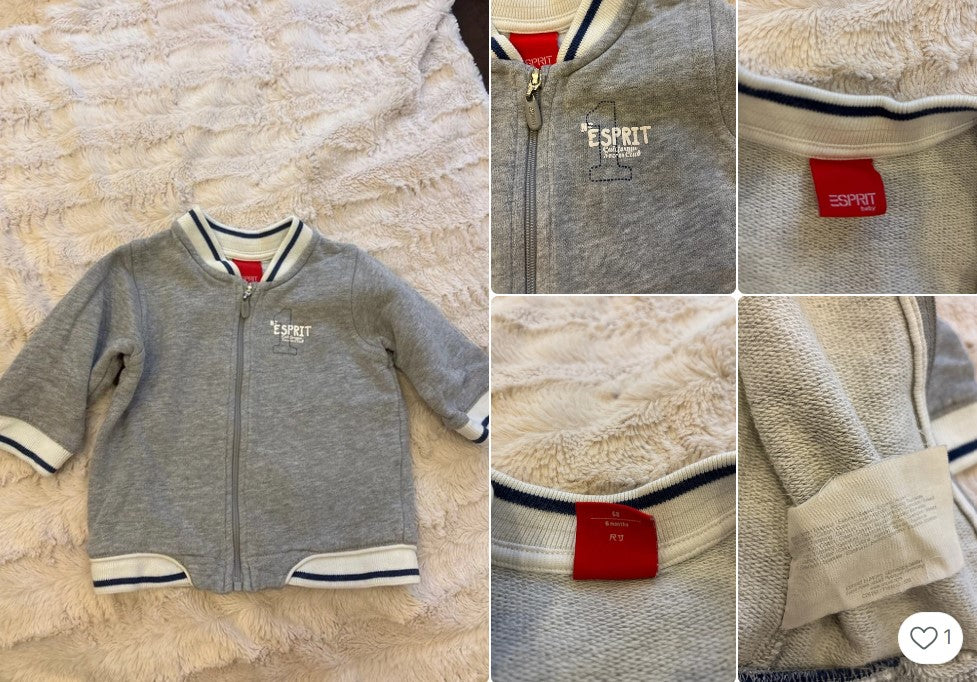 Baby-Sweatjacke von Esprit (Grau)