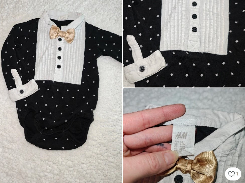 Festlicher Langarmbody