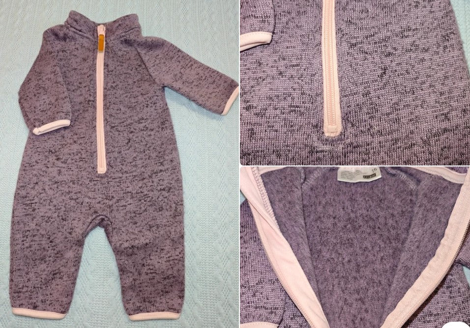 Strickfleece Overall / Fleeceoverall