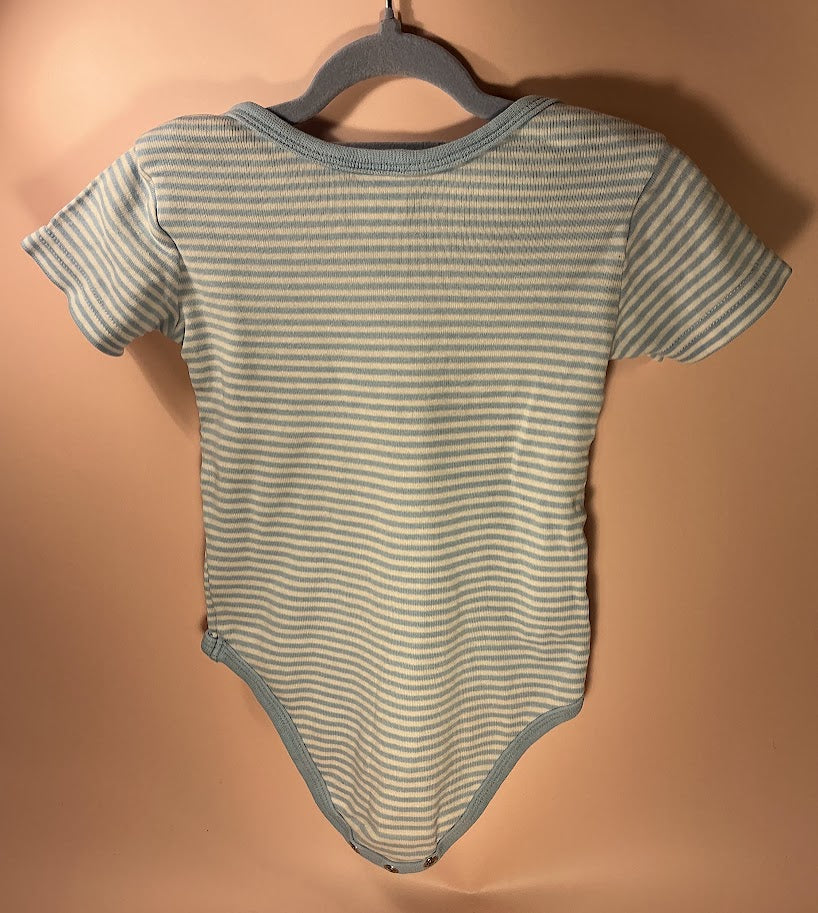 Bodyset kurzarm – Topomini, Größe 62/68 💙