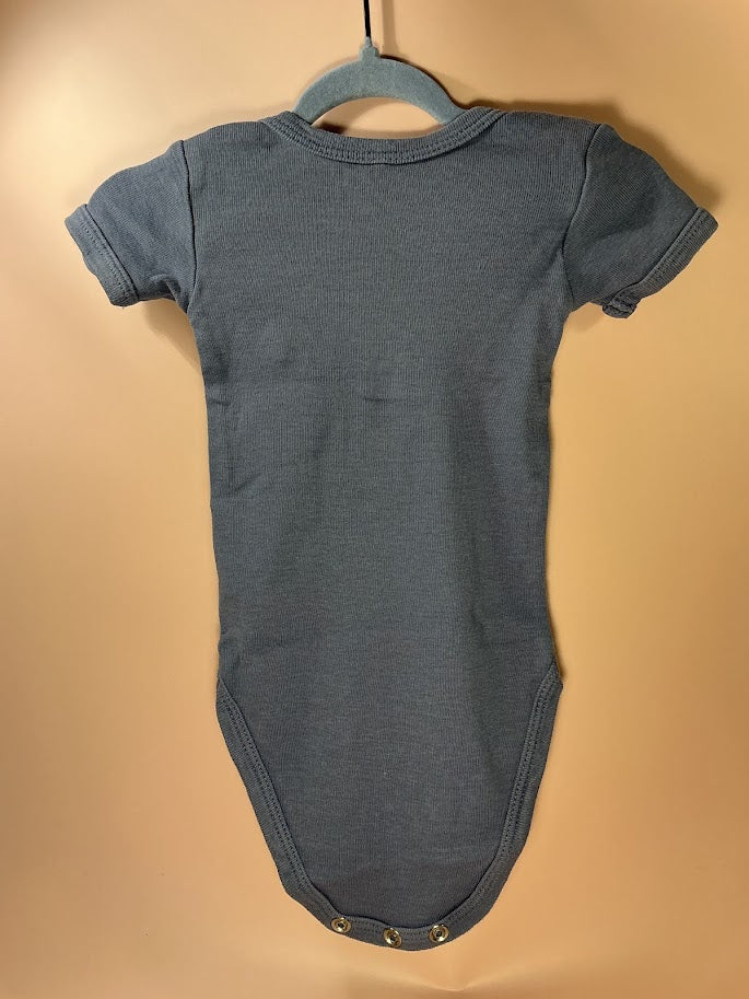 Basic Kurzarmbody – name it in Blau🌙