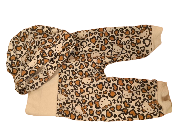 🐱 Hello Kitty Set – Hose & Mütze – Größe 50 🌸