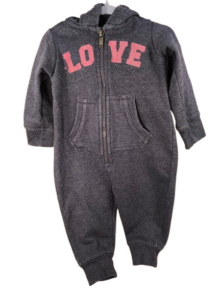 🌿 Frendz Overall – Kuschellook mit LOVE-Print 💕
