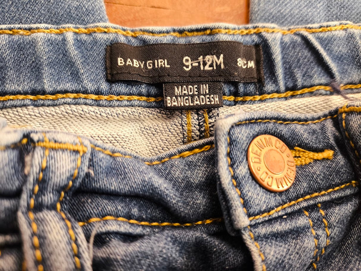 ⭐ Baby Girl Jeans mit süßen Motiven ⭐