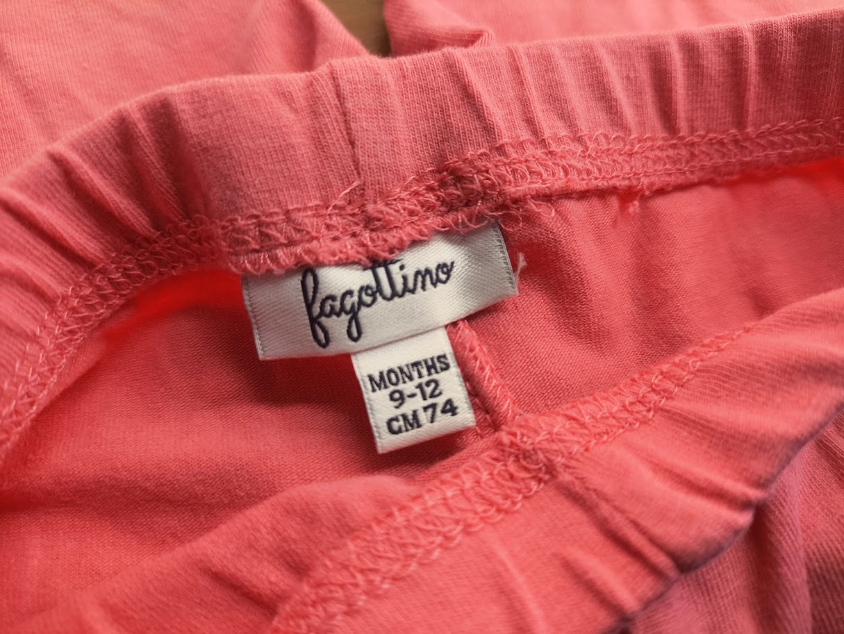 🌺 Fragottino Hose mit Spitzenabschluss  (Koralle)🌺