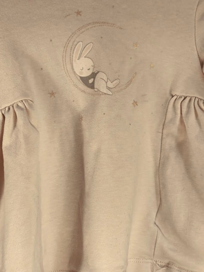 🌙 Piper & Posie Kleid mit Häschenmotiv 🌙