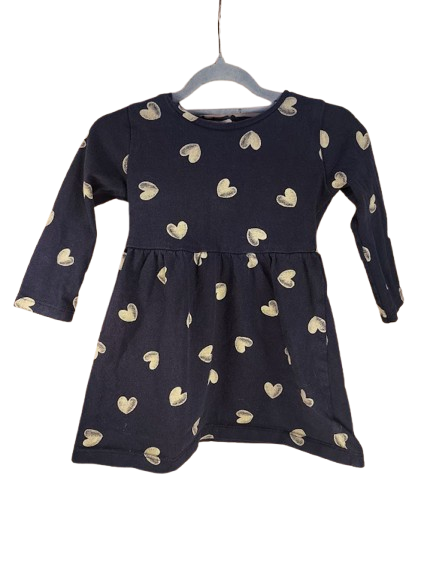 💛 Manguun Kleid mit Herzchenprint 💛