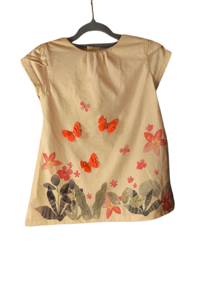 🦋 Manguun Kleid mit 3D-Schmetterlingen 🦋