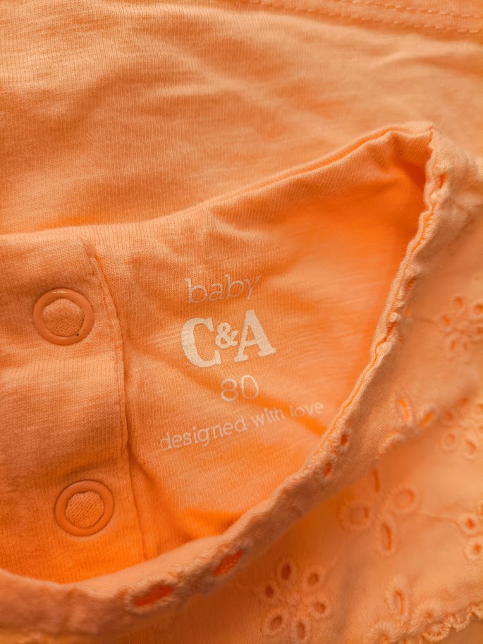 🍑 C&A Kleidchen mit Stickerei & Rüschenärmeln 🍑