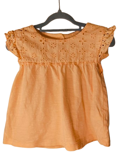 🍑 C&A Kleidchen mit Stickerei & Rüschenärmeln 🍑