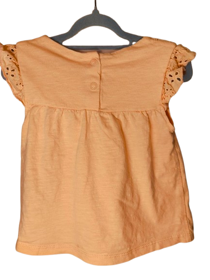 🍑 C&A Kleidchen mit Stickerei & Rüschenärmeln 🍑