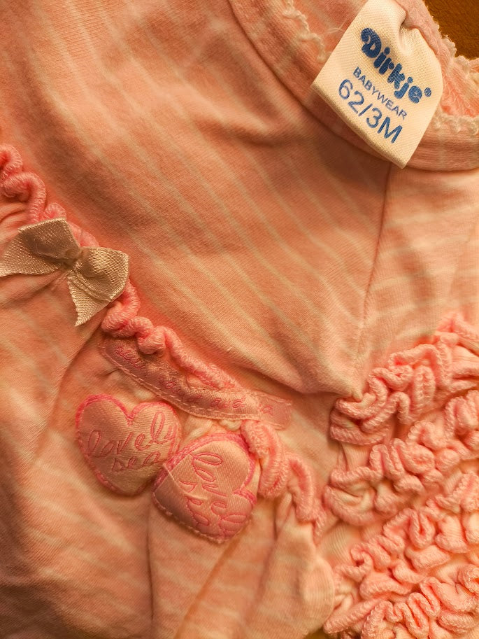 🌸 Dirkje Kurzarm-Overall mit Rüschenärmeln 🌸