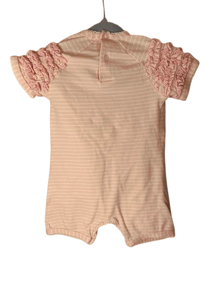 🌸 Dirkje Kurzarm-Overall mit Rüschenärmeln 🌸