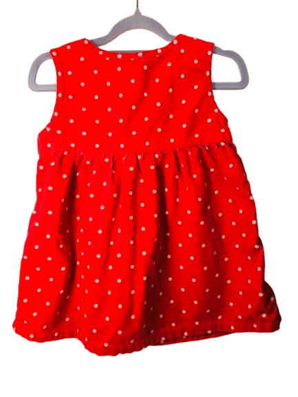 ❤️ H&M Cordkleid mit weißen Punkten ❤️