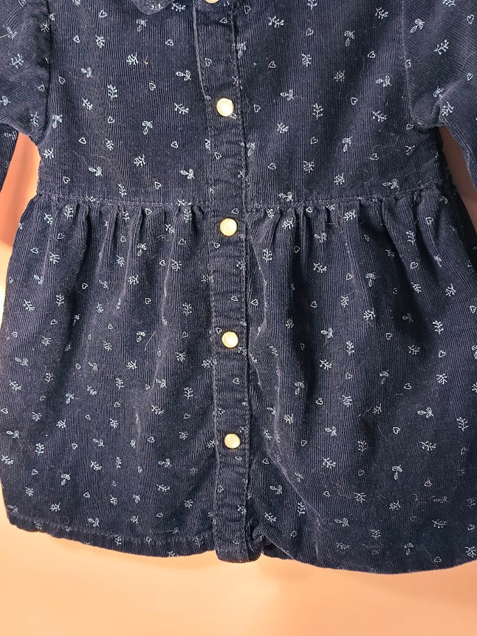 💙 Zeeman Cordkleid mit Blumenmuster 💙