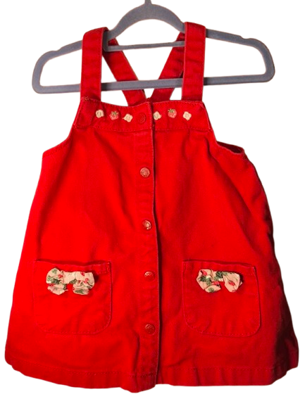 ❤️ Sergent Major Trägerkleid mit Blümchendetails ❤️