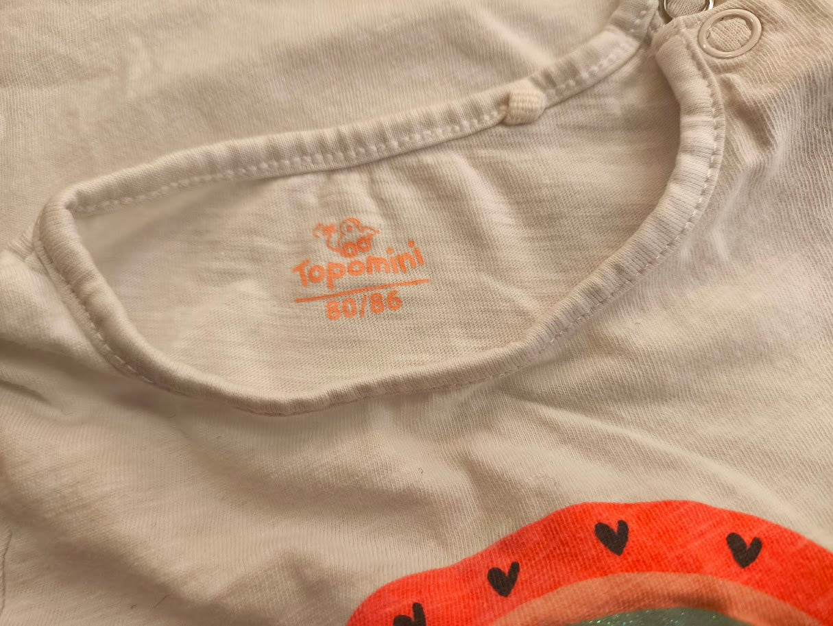 🌈 T-Shirt „Regenbogen – 1. Geburtstag“ von Topomini