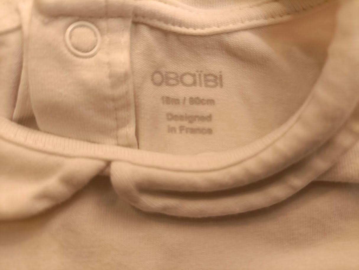 🌼 Langarmshirt mit Blumenprint – Obaïbi