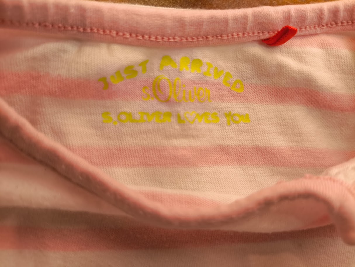 🌸 S.Oliver Set – Langarmshirt & Halstuch 🌸