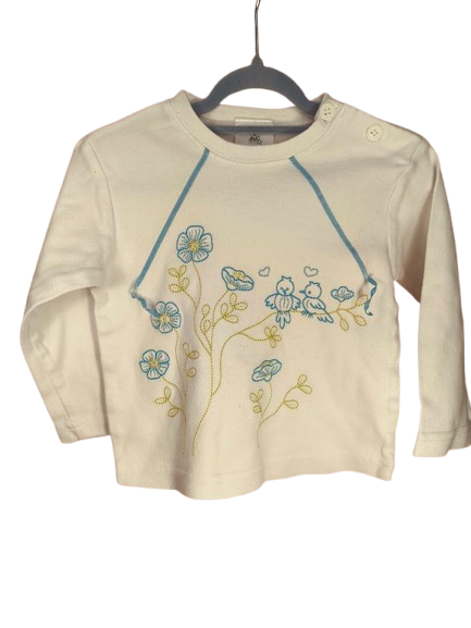 🌼 Gemütlich & bezaubernd – besticktes Langarmshirt von Manguun 🌼