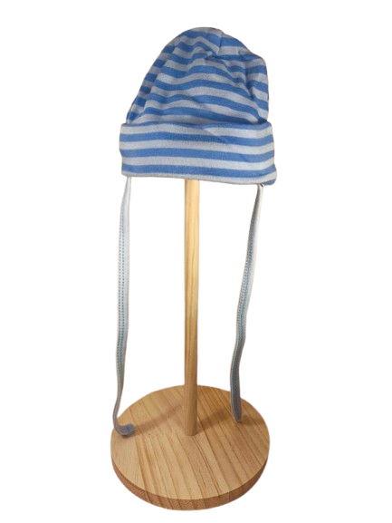 💙 "Kleine Meeresbrise" – Beauty Baby Mütze, 0–6 Monate 💙