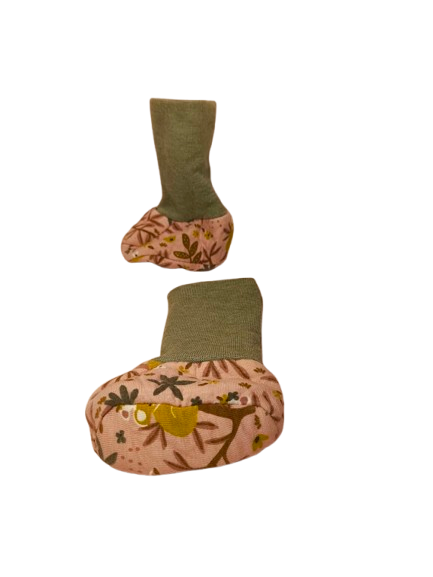 🌿 Weiche Erstlingsschuhe zum Überziehen 🌿