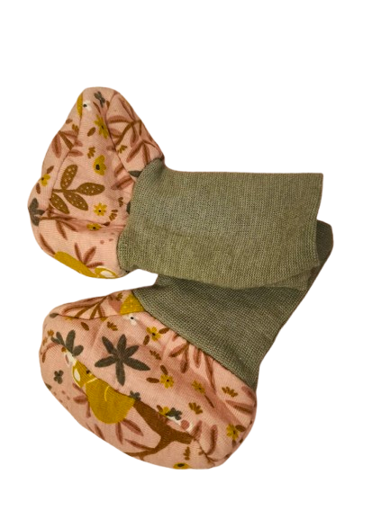 🌿 Weiche Erstlingsschuhe zum Überziehen 🌿