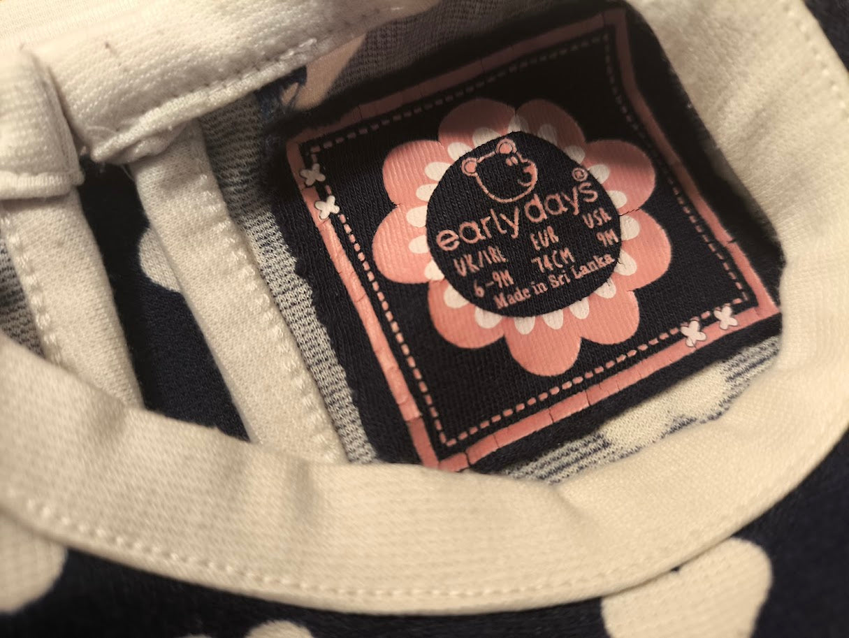 💙 "Early days" Kleid mit vielen Herzen 💙