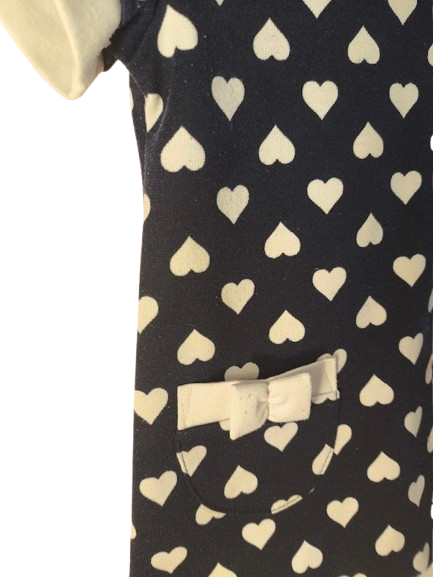 💙 "Early days" Kleid mit vielen Herzen 💙