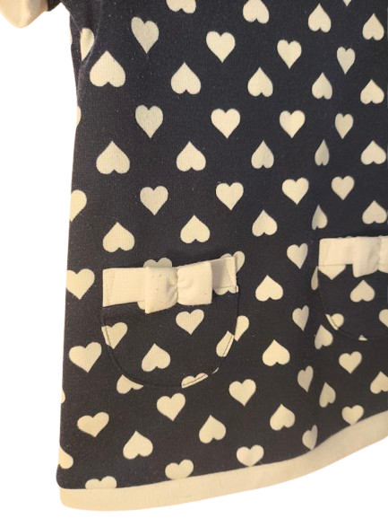 💙 "Early days" Kleid mit vielen Herzen 💙