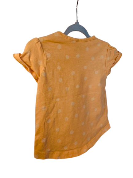 🌼 Süßes Topomini T-Shirt 🌸 mit Pailletten-Herz 💛