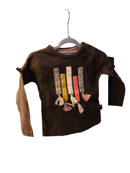 🧸 Langarmshirt von Dirkje – gemütlich & verspielt 🌈