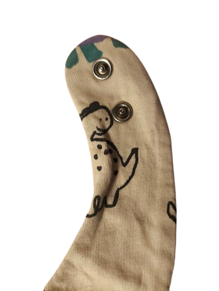 🦕 Süßes Dino-Halstuch