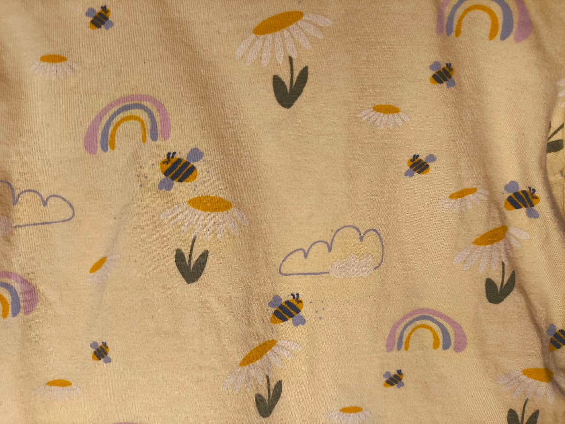 Alana Bio-Baumwoll T-Shirt mit Regenbogen & Wolkenmotiv