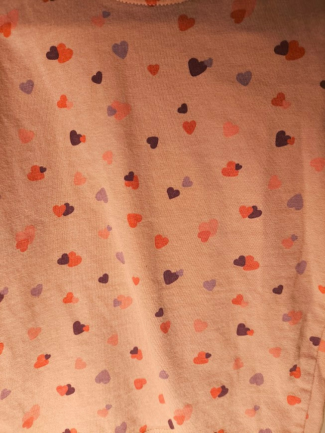 Alana Bio-Baumwoll Langarmshirt mit Herzmuster