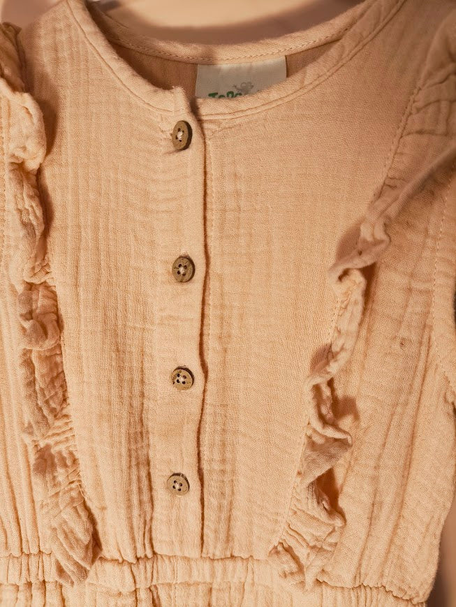 🌸 Musselin-Einteiler aus der Topomini Pure Collection