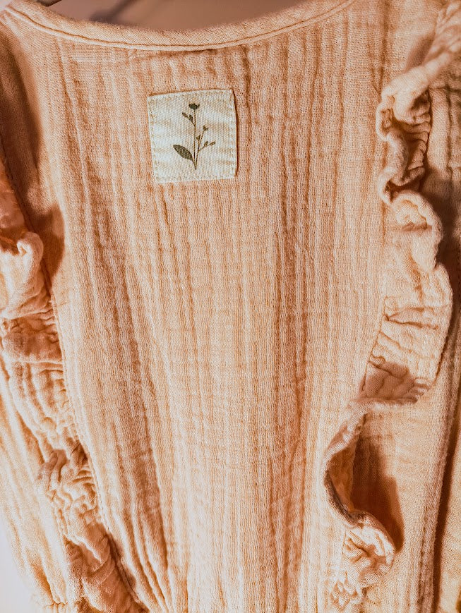 🌸 Musselin-Einteiler aus der Topomini Pure Collection