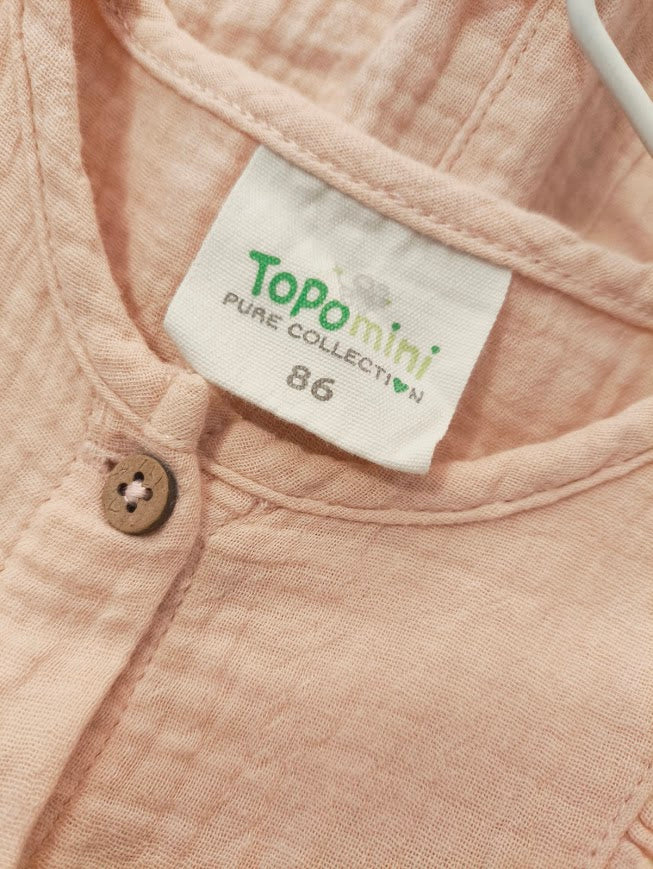 🌸 Musselin-Einteiler aus der Topomini Pure Collection