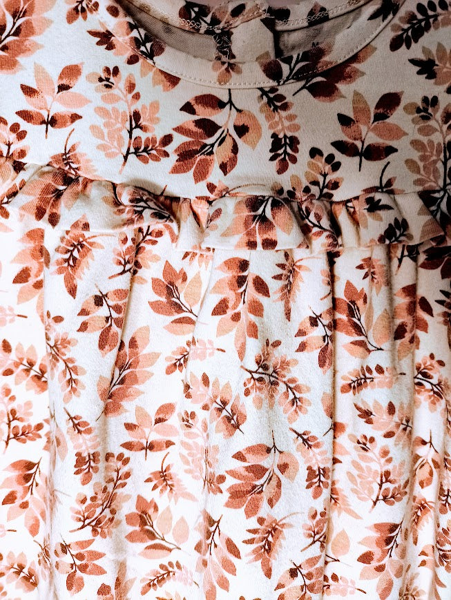 MAX STUD kids Kleid mit Blumenmuster und Rüschen