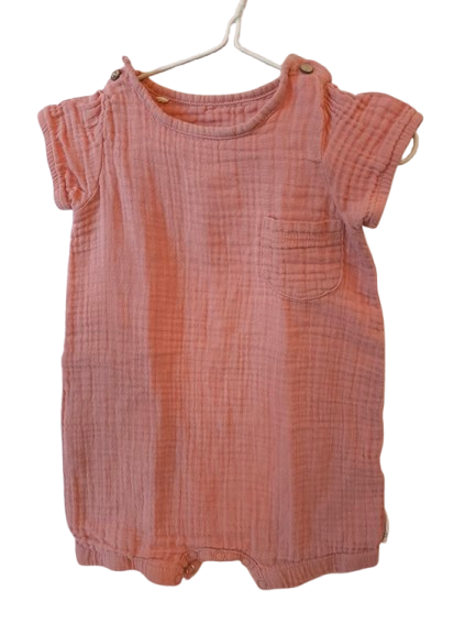 Sterntaler Musselin-Overall in Altrosa