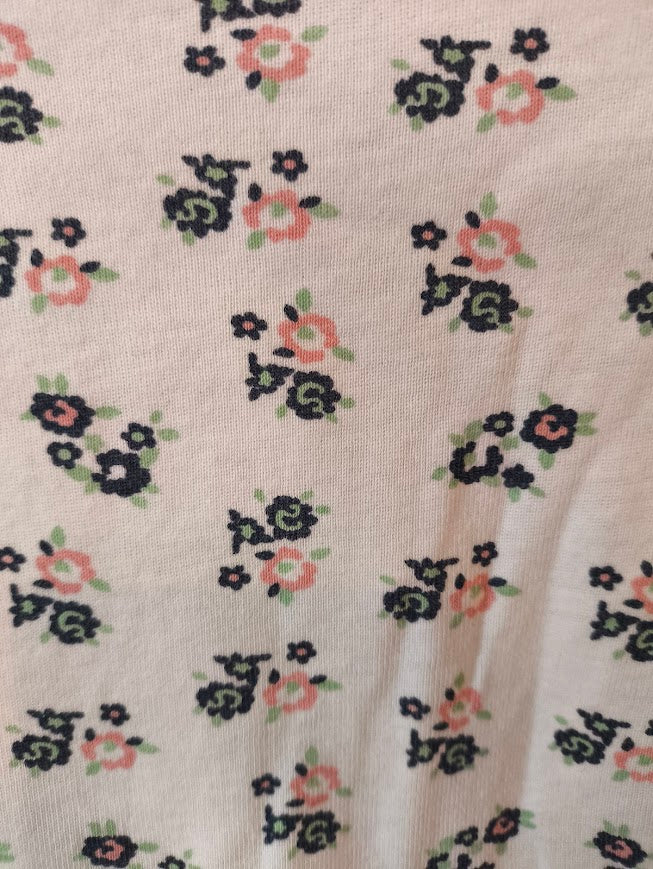 Manguun Langarmbody mit Blumenmuster