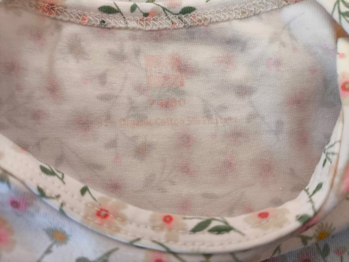 Hema Langarmbody mit Blumen