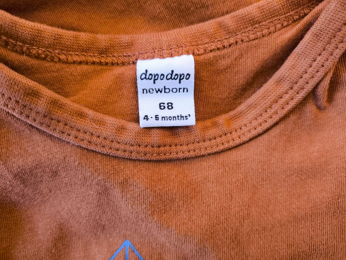 Langarmbody (Waldtiere, Braun)