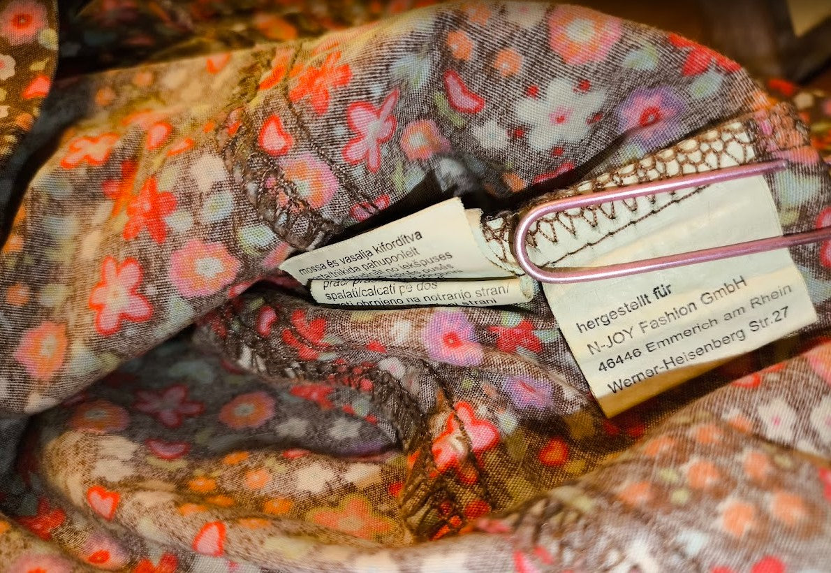 Blümchen-Bluse 🌼 | N-Joy Fashion