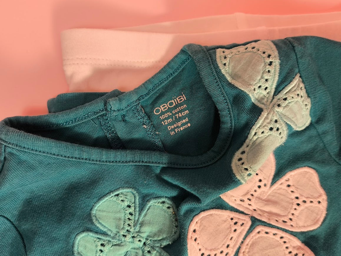 Set aus Shirt & Radlerhose 🌿 | Obaïbi & Topomini