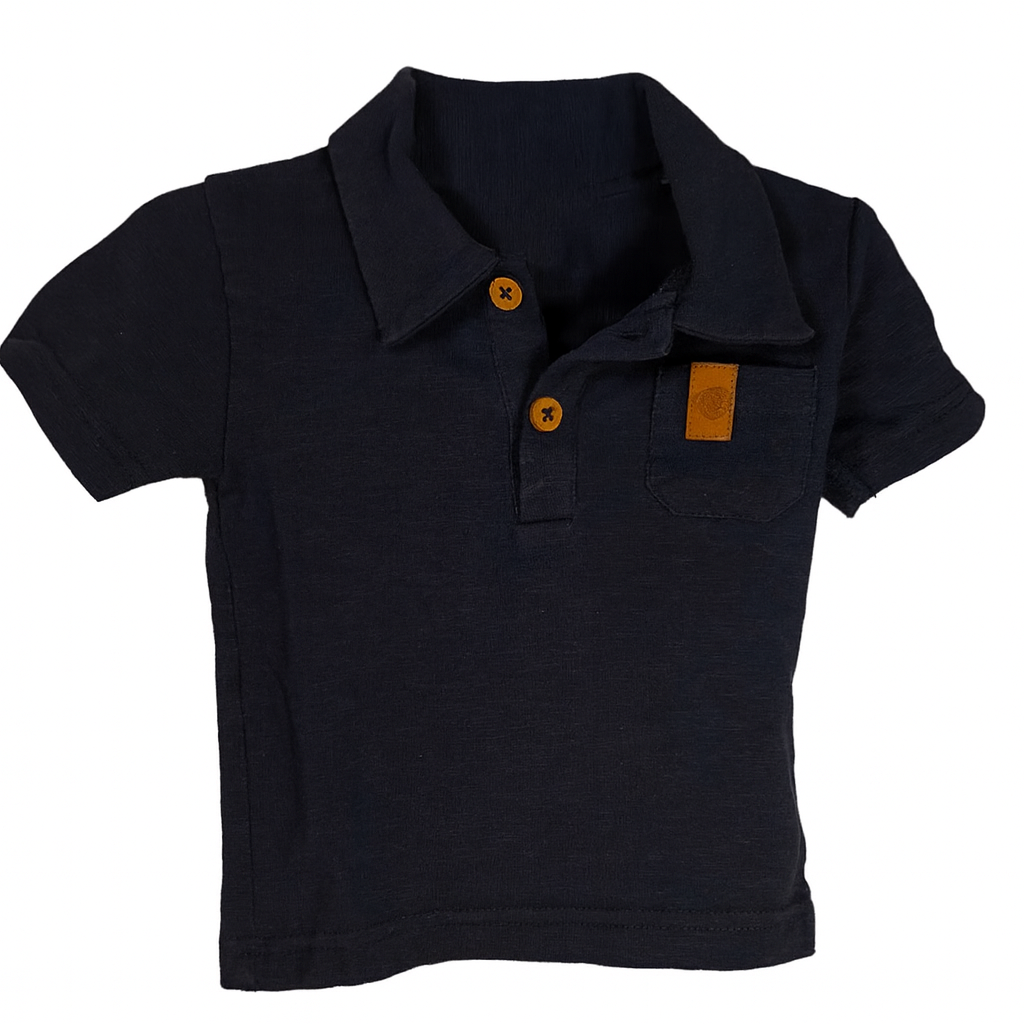 Sommer-Set Polo & Shorts Meeresmotive