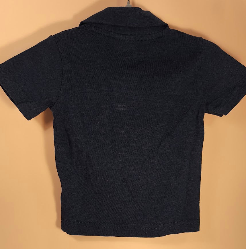 Sommer-Set Polo & Shorts Meeresmotive